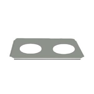 Thunder Group SLPHAP088 Two Hole Adaptor Plate with Openings 8-1/2"