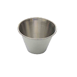 Thunder Group SLSA004 4 oz (2-4/5" dia) Stainless Steel Sauce Cup