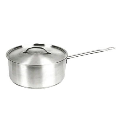 Thunder Group SLSSP4076 7-3/5 Qt Stainless Steel Induction Sauce Pan