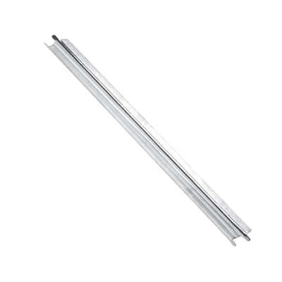 Thunder Group SLTHAB020 20" Long Grooved Stainless Steel Adapter Bar