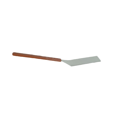 Thunder Group SLTWHT008 Pizza Server, solid, 4" x 8" square blade, 25-1/2" OA length, wood handle, stainless steel