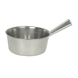 Thunder Group SLWL001 Water Ladle, 2 quart capacity, 8-1/4" dia., flat base, welded handle, rust-free, stainless steel, mirror-finish
