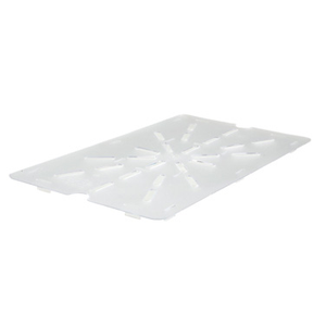 Winco SP71DS Poly-Ware™ Drain Shelf, full size, 18-5/16" x 10-1/4", fits 12" x 20" food pan, polycarbonate, NSF