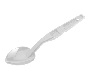 Cambro SPOP11CW133 Deli Spoon, 11, perforated, notched back, hanging hole, polycarbonate, beige, NSF