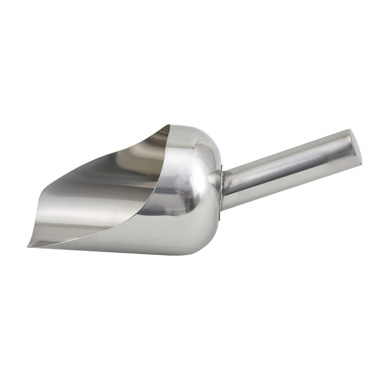 Winco SSC-2 Utility Scoop, 1 quart, stainless steel