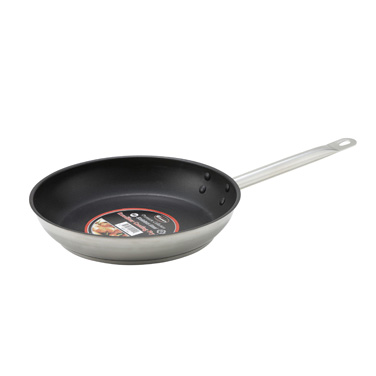 Winco SSFP-11NS Stainless Steel 11" Non-Stick Induction Ready Fry Pan