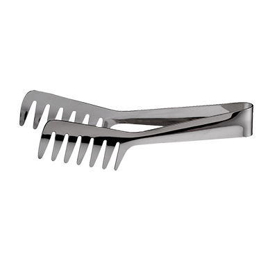Winco ST-8 Spaghetti Tong, 8", stainless steel, mirror finish