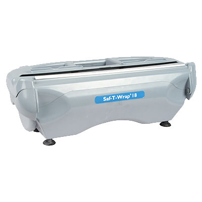 San Jamar SW18 Saf-T-Wrap® Station Dispenser, dispenses film or foil rolls of 18" only