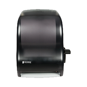 San Jamar T1100TBK Classic® Paper Towel Dispenser, wall mount, translucent pearl black