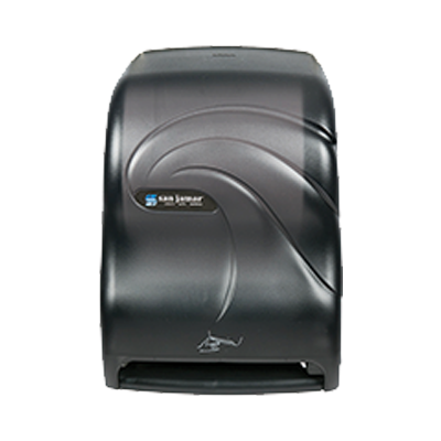 San Jamar T1490TBK Smart System Oceans® Towel Dispenser, with IQ Sensor™, translucent black pearl