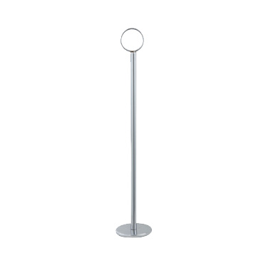 Winco TBH-12 Table Number Holder, 12"H, chrome-plated steel, mirror finish