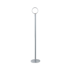 Winco TBH-15 Table Number Holder, 15"H, chrome-plated steel, mirror finish