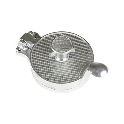 Thunder Group ALHP004A Hamburger Press, 4-1/2", Adjustable From 1/8" To 3/8", Aluminum