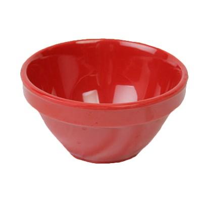 Thunder Group CR313PR 8 oz. Pure Red Smooth Melamine Bouillon Cup
