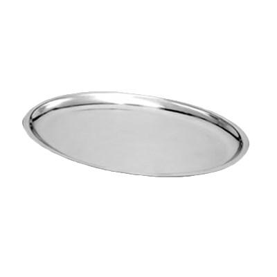 Thunder Group IRSP1108 Sizzling Platter, 11-5/8" X 8", Oval, Stainless Steel