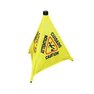 Thunder Group PLFCS330 19-1/2" Pop-Up Safety Cone with Storage Tube