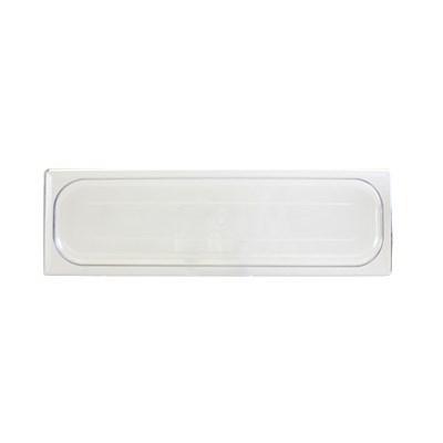 Thunder Group PLPA7120LC Half Size Long Solid Cover For Polycarbonate Food Pan