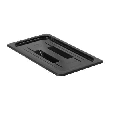 Thunder Group PLPA7130CBK Third Size Solid Cover For Polycarbonate Food Pan, Black