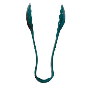 Thunder Group PLSGTG006GR Polycarbonate Scallop Grip Tongs, 6" Green, NSF