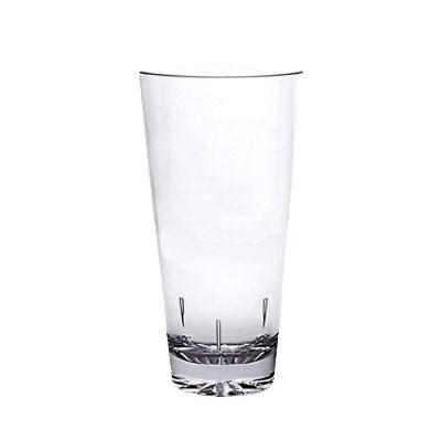 Thunder Group PLTHMG020C 20 Oz. Mixing Glass, Starburst Base, Polycarbonate, Clear