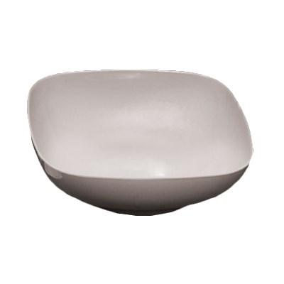 Thunder Group PS3111W Square Bowl, 128 Oz, 11", Square With Round Corners, BPA Free, NSF