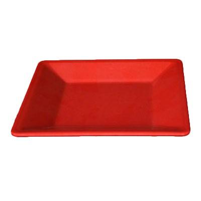 Thunder Group PS3204RD 4" Passion Red Square Plate