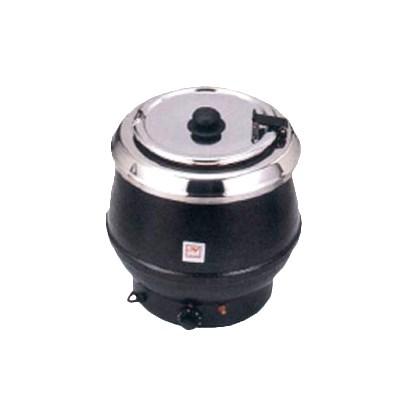 Thunder Group SEJ32000TW Soup Warmer - 10 Qt., Stainless, Brown Color