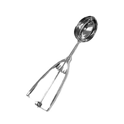 Thunder Group SLDAOVAL 1-1/2 Oz Stainless Steel Oval Shape Disher- Ambidextrous Twin Grip Handle 1-13/16" X 2-1/2"
