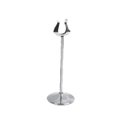 Thunder Group SLMH008 8" Card Stand with Heavy Stainless Steel Base