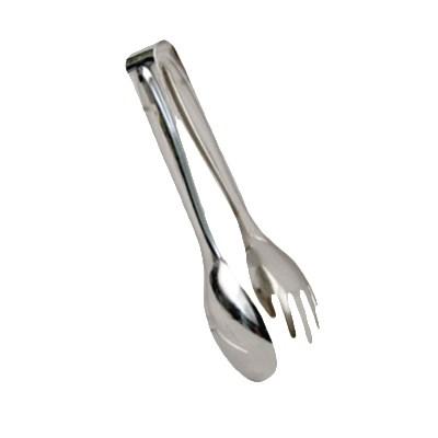 Thunder Group SLTTMN008 8"L Tongs, Fork And Spoon, One-Piece, Stainless Steel