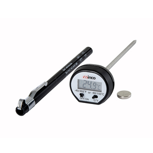 Winco TMT-DG1 Digital Thermometer, 15/16″ LCD, 4-3/4″ Probe