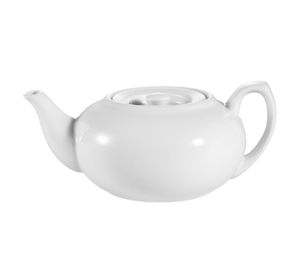 CAC China TPW-2 Accessories Teapot, 30 oz., 8"L x 3-1/2"W x 5"H, with flat lid