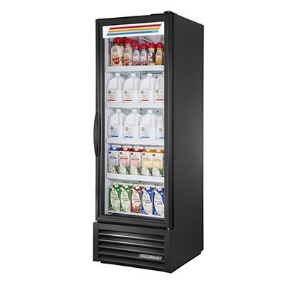 True FLM-27F~TSL01 One-Section, Merchandiser Freezer with Four Shelves
