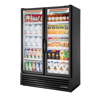 True FLM-54F~TSL01 Two-Section Freezer Merchandiser with Eight Shelves