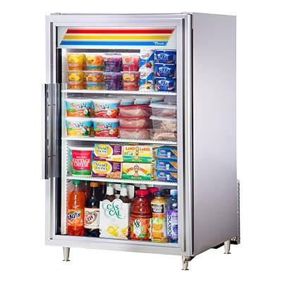 True GDM-07-S-HC~TSL01 One Section, Countertop Refrigerated Merchandiser