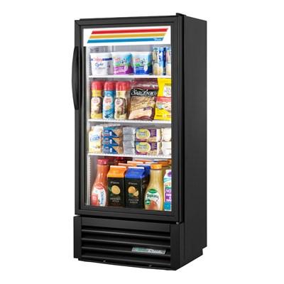 True GDM-10SSL-HC~TSL01 One-Section Refrigerated Merchandiser with Hinged Door
