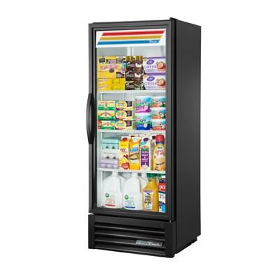 True GDM-12-HC~TSL01 One-Section Refrigerated Merchandiser with Right Hinged Door