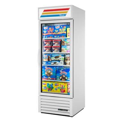 True GDM-23F-HC~TSL01 One-Section, Freezer Merchandiser with Glass Door