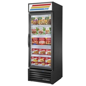 True GDM-23F-HST-HC~TSL01 One-Section Merchandiser Display Freezer with Four Shelves