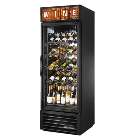 True GDM-23W-HC~TSL01 One-Section, Refrigerated Wine Merchandiser