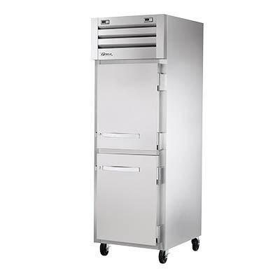 True STA1DT-2HS-HC One-Section Refrigerator/Freezer with Two Solid Doors