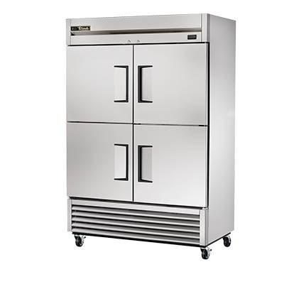 Two-Section Reach-In Freezer with (4) Stainless Steel Doors