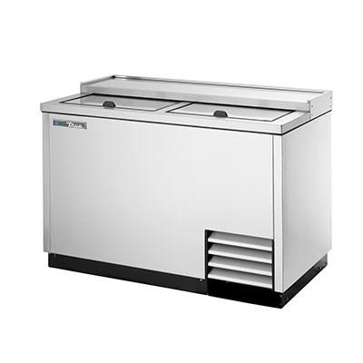 True T-50-GC-S-HC Two-Section Glass & Plate Chiller / Froster, Stainless Steel