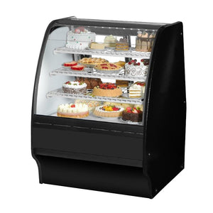  Refrigerated Merchandiser 36-1/4"L, Curved Glass