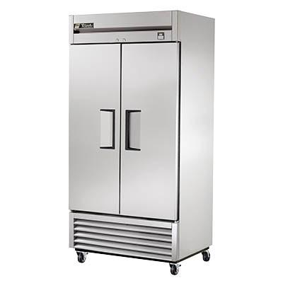 True TS-35F-HC Freezer, Reach-in, Two-Section, -10°F, 2 Stainless Steel Doors, Stainless Steel Front/Sides, 115v