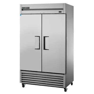True TS-43-HC Refrigerator, Reach-in, Two-Section, 2 Stainless Steel Doors, Stainless Steel Front/Sides, 115v