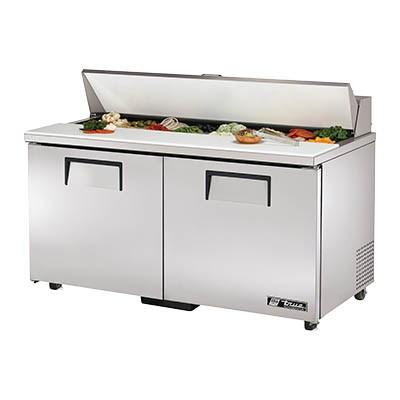 True TSSU-60-16-ADA-HC 60" Sandwich/Salad Prep Table with Refrigerated Base, ADA Compliant, 115v