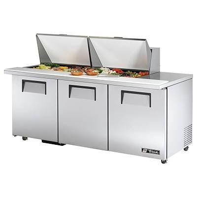 72" Sandwich/Salad Prep Table with Refrigerated Base, 115v
