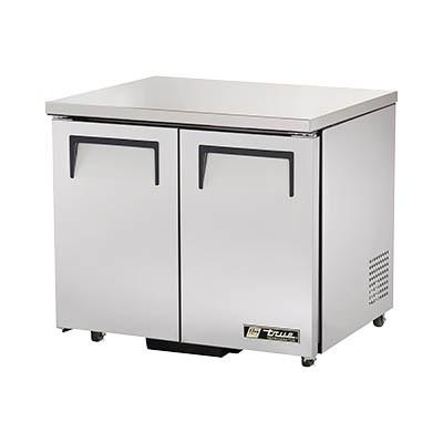 True TUC-36-ADA-HC 8.5 Cu Ft Undercounter Refrigerator with 2 Sections & 2 Doors, 115v