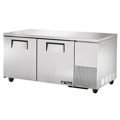 True TUC-67F-HC 20.6 Cu Ft Undercounter Freezer with 2 Sections & 2 Doors, 115v